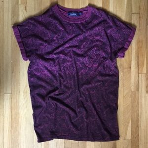 Topman Paisley Print Tee